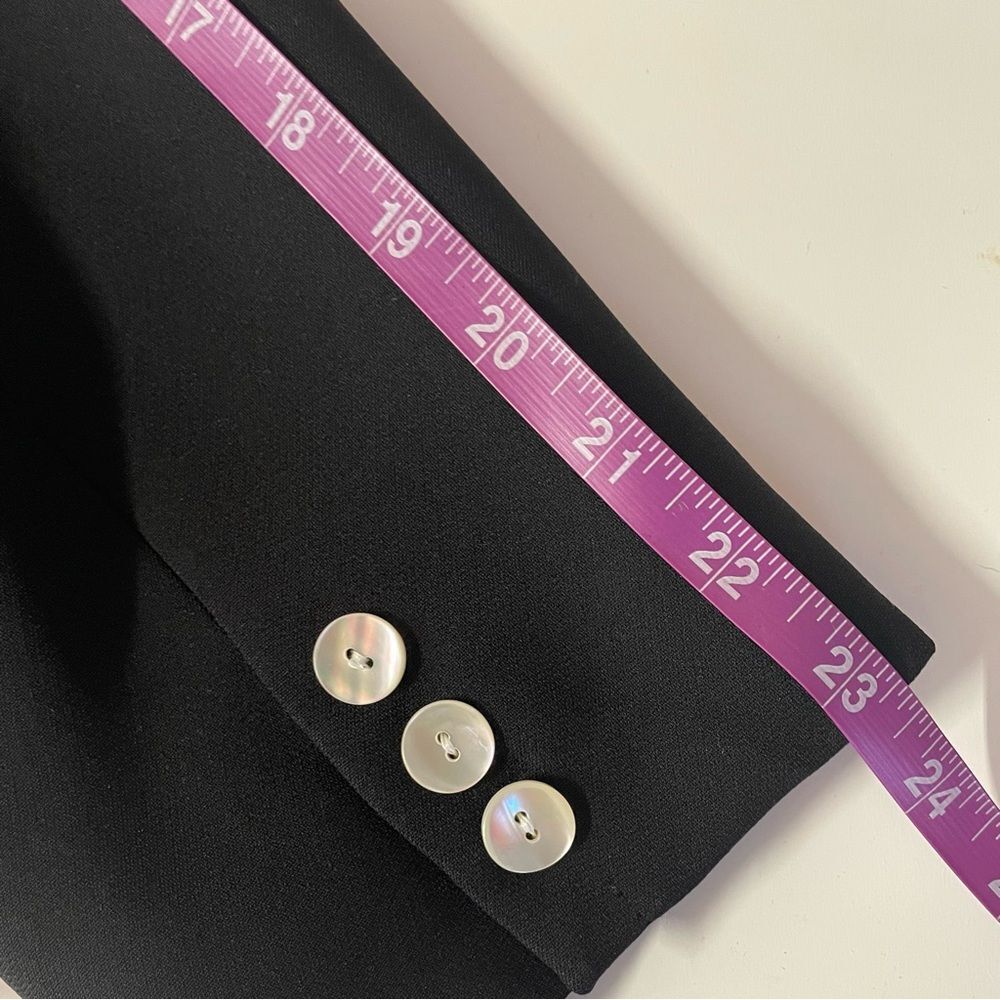 Vintage Albert Nipon Suits Black Polyester/Acetat… - image 7